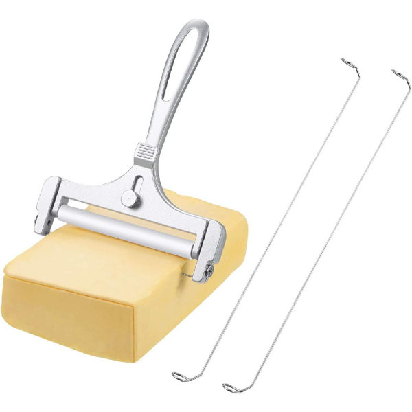 Bampredepos Cheese Slicers For Block Cheese Heavy Stainless Steel Wire